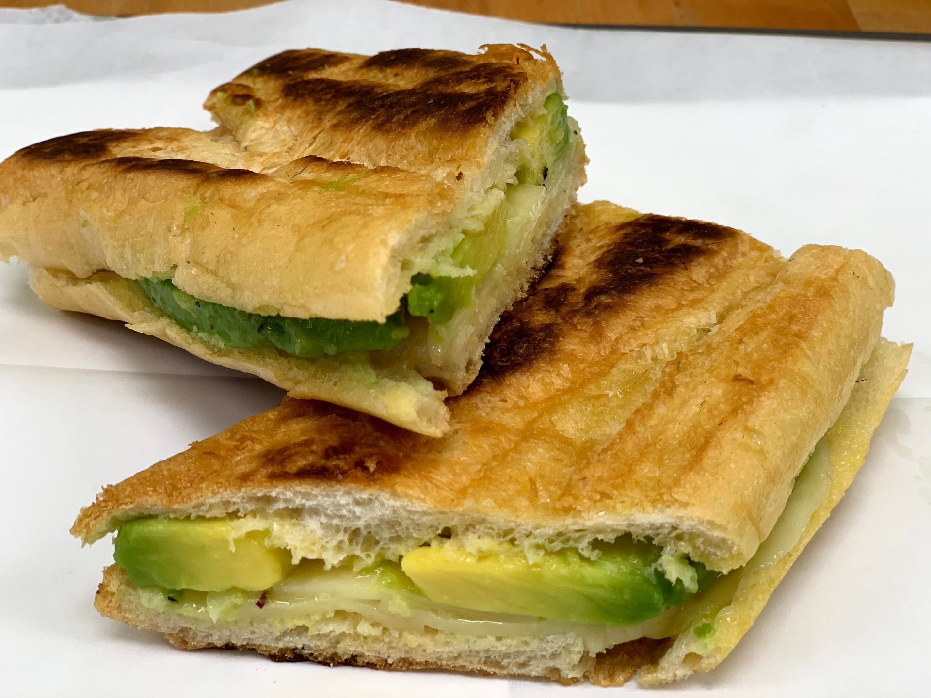 Avocado on Cheese Toast